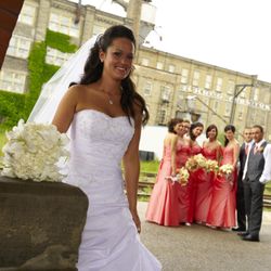 Nocce Bridal Gowns Alterations - Nocce Bridal Alterations - 30 years of experience. Here's one of our happy brides Charlene; we helped her look her best on her special day!