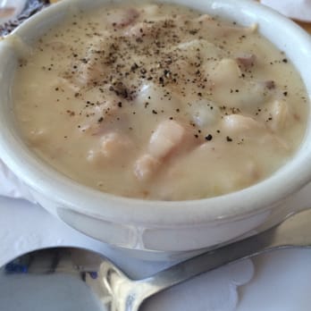 Bay Cafe - Cup of clam chowder. - American Near Me - Provincetown, Massachusetts