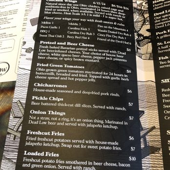 Dead Low Brewing - Full menu dropped today 10/17/2019 - Brewpubs Near Me - Cincinnati, Ohio