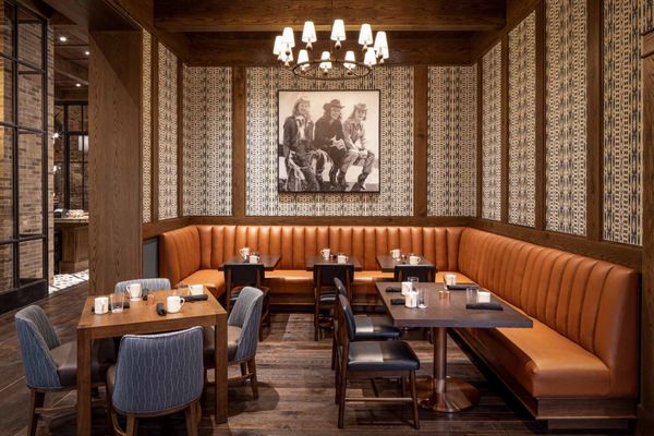 Copper Table by null