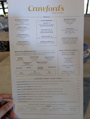 Menu photo 1 Crawford's Social Westlake Village, CA Menu photo 1 Crawford's Social Westlake Village, CA
