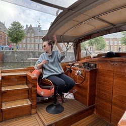 Pure Boats - Pauline shared the history and stories of the area