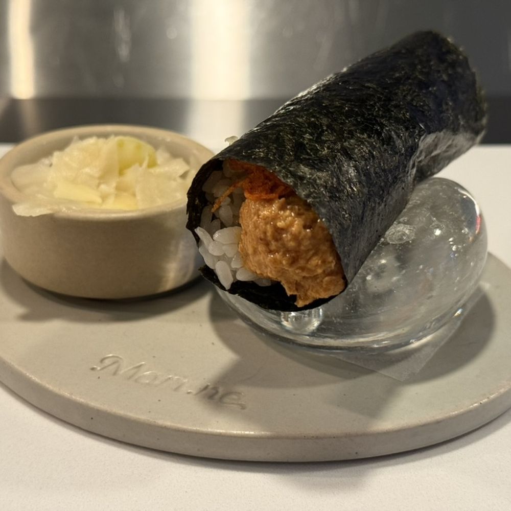 MariNe Handroll - Confit spicy tuna hand roll - Japanese Near Me - New York, New York MariNe Handroll - Confit spicy tuna hand roll - Japanese Near Me - New York, New York