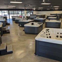 Choice Pool & Spa - Largest Hot Tub and Swim Spa Display in the area!
