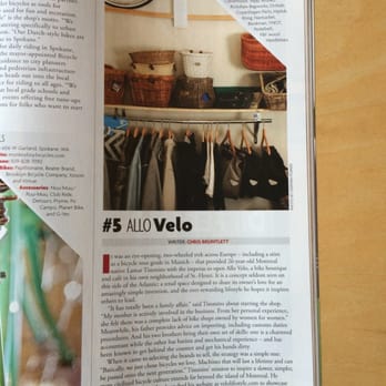 Allo Vélo - In the top 5 of the greatest place to buy a bike according to Momentum magazine! - Cafes Near Me - Montreal, Quebec