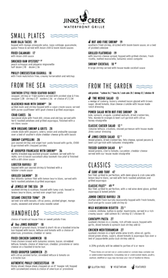 Menu photo 3 Jinks Creek Waterfront Grille Ocean Isle Beach, NC Menu photo 3 Jinks Creek Waterfront Grille Ocean Isle Beach, NC