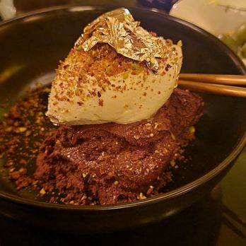 Saint Neri - 24K gold Chocolate Budino - Cocktail Bars Near Me - Buffalo, New York