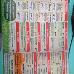 Garden Burger - La carte 2016!