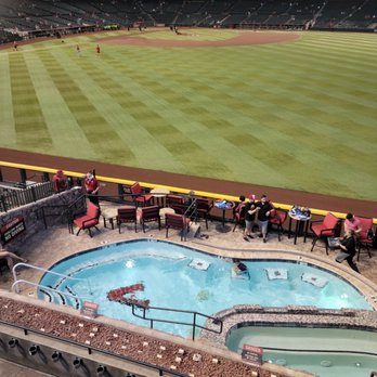 Chase Field - 115° outside and a pool in centerfield! Too bad Otani couldn't of deposited one here! - Stadiums & Arenas Near Me - Phoenix, Arizona Chase Field - 115° outside and a pool in centerfield! Too bad Otani couldn't of deposited one here! - Stadiums & Arenas Near Me - Phoenix, Arizona