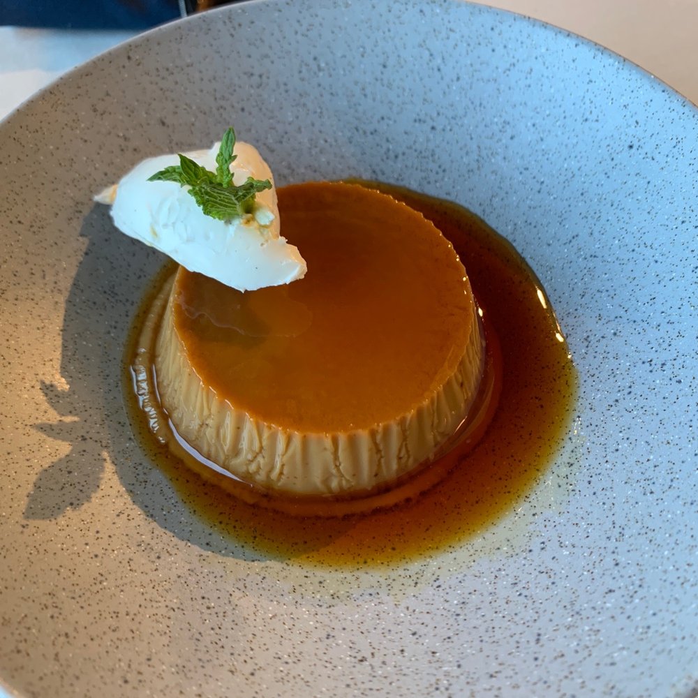 Entrecot - Dulce de leche flan with creme fraiche - Diners Near Me - Napa, California Entrecot - Dulce de leche flan with creme fraiche - Diners Near Me - Napa, California