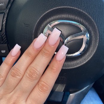 Joy Nails & Spa - Short ombré full set - Waxing Near Me - Rancho Cucamonga, California