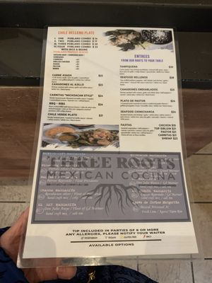 Menu photo 1 Three Roots Mexican Cocina Santa Ana, CA Menu photo 1 Three Roots Mexican Cocina Santa Ana, CA