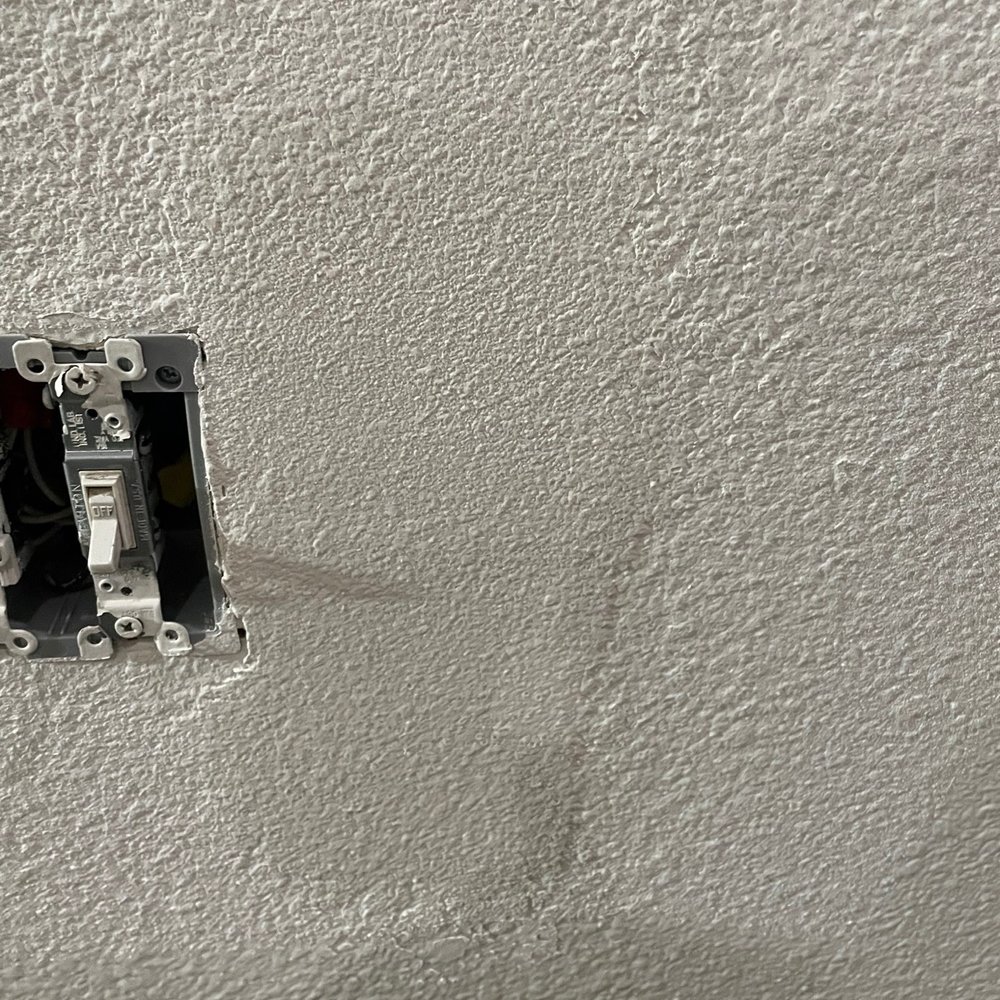Ocho 5 Builders - The first attempt patching my light switch. - Electricians Near Me Ocho 5 Builders - The first attempt patching my light switch. - Electricians Near Me