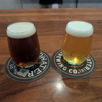 Goldwater Brewing - Spicegeist on the left. Birthday Suit on the right - Breweries Near Me - Tempe, Arizona Goldwater Brewing - Spicegeist on the left. Birthday Suit on the right - Breweries Near Me - Tempe, Arizona