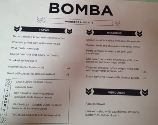 Menu photo 3 Bomba Melbourne, VIC
