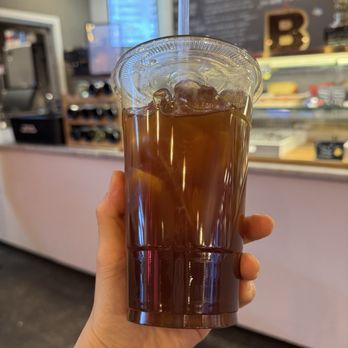 Beans & Malt - Iced Tea??? I ordered Americano - Coffee & Tea Near Me - Flushing, New York