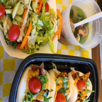 Bee Banh Mi - Love Bao Bun combo with soup and Salad - Vietnamese Near Me - Cary, North Carolina Bee Banh Mi - Love Bao Bun combo with soup and Salad - Vietnamese Near Me - Cary, North Carolina