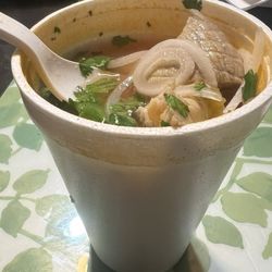 Estrellas del Pacífico - The famous fish soup of Tijuana Mexico yum