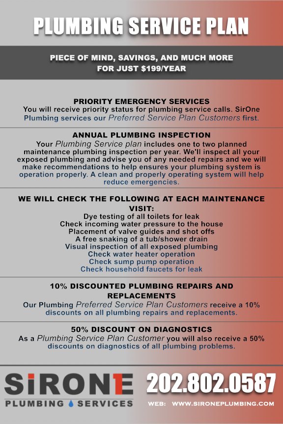 Slide of SirOne Plumbing Services