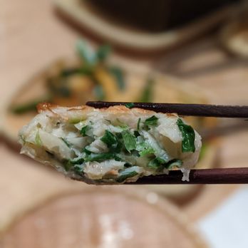 Mama Chang - Chive pancake - Chinese Near Me - Fairfax, Virginia Mama Chang - Chive pancake - Chinese Near Me - Fairfax, Virginia