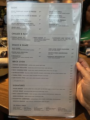 Menu photo 8 PLANTA South Beach Miami Beach, FL Menu photo 8 PLANTA South Beach Miami Beach, FL
