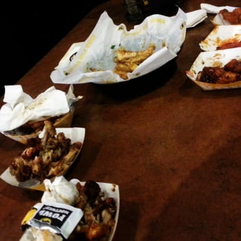 Buffalo Wild Wings - The remnants of victory. - Chicken Wings Near Me - West Melbourne, Florida