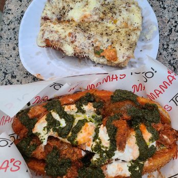 Mama's Too - Cacio e pepe slice, vodka pesto chicken sandwich - Italian Near Me - New York, New York