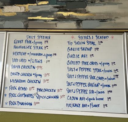 Menu photo 3 Papa's Deli Honolulu, HI
