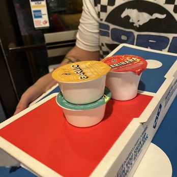 Domino's Pizza - Sauce and pizza boxes - Pizza Near Me - Greenville, North Carolina Domino's Pizza - Sauce and pizza boxes - Pizza Near Me - Greenville, North Carolina