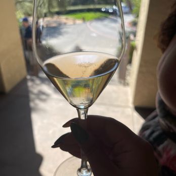 Gloria Ferrer Winery - "Greeting" Wine (part of the tasting flight) - Wineries Near Me - Sonoma, California
