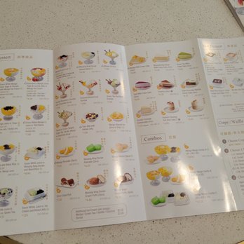 Mango Mango Dessert - Large menu 2 sides - Desserts Near Me - Cleveland, Ohio