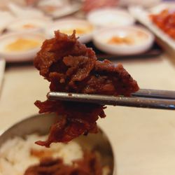 Grandma Kim's Family Diner - Very tender piece of Boolgogi. Tasted perfect! Great balance of sweet & salty