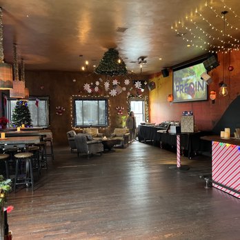 Marigold Event Space - a bar with christmas decorations - Venues & Event Spaces Near Me - San Francisco, California Marigold Event Space - a bar with christmas decorations - Venues & Event Spaces Near Me - San Francisco, California