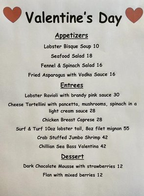 Menu photo 4 Valentina's Ristorante Mount Vernon, NY