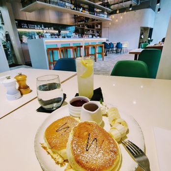 Westman Cafe - Soufflé pancakes and yuzu lemonade - Cafes Near Me - Urban Honolulu, Hawaii