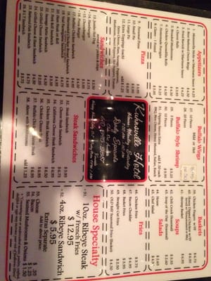 Menu photo 2 Kuhnsville hotel Allentown, PA Menu photo 2 Kuhnsville hotel Allentown, PA