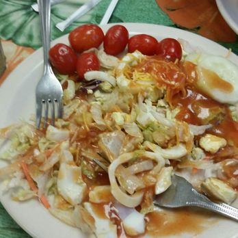 Heifers Cafe - A poor excuse of a salad. Sorry folks no ranch.... - Cafes Near Me - Billings, Montana