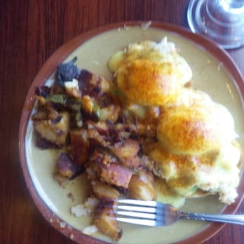 Mimosas Cafe - Crab and prawns benedict w country potatos - Breakfast & Brunch Near Me - San Jose, California Mimosas Cafe - Crab and prawns benedict w country potatos - Breakfast & Brunch Near Me - San Jose, California
