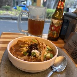 El Tizoncito - Sopa de Tortilla