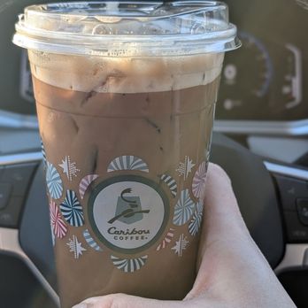 Caribou Coffee - Large cranberry dark chocolate espresso shaker - Bakeries Near Me - Grand Forks, North Dakota