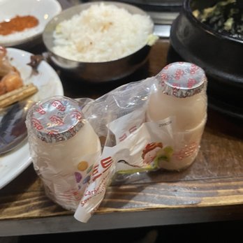 Koba Korean Bbq - Complementary yogurt drink - Korean Near Me - Baltimore, Maryland Koba Korean Bbq - Complementary yogurt drink - Korean Near Me - Baltimore, Maryland