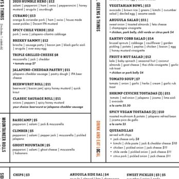 Docent Brewing - Food menu - Sandwiches Near Me - San Juan Capistrano, California