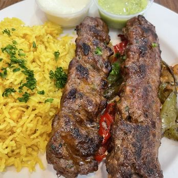 Jasmine Grill - Kafta Lunch Special - Mediterranean Near Me - Charlotte, North Carolina