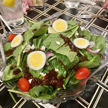 O'Brien's Restaurant - Spinach Salad - American Near Me - Bergheim, Texas O'Brien's Restaurant - Spinach Salad - American Near Me - Bergheim, Texas
