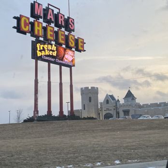 Mars Cheese Castle - The sign an the castle - Bakeries Near Me - Kenosha, Wisconsin Mars Cheese Castle - The sign an the castle - Bakeries Near Me - Kenosha, Wisconsin