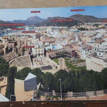 Castillo de la Concepcion - A map that gives you a sense of what you're looking at - Castles Near Me - Cartagena, MU
