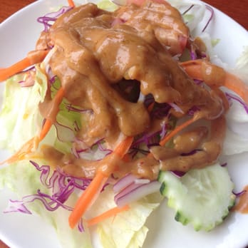 Frankly Thai - Salad with the lunch special. - Thai Near Me - Franklin Square, New York
