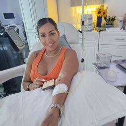 MEM Wellness & Beauty Center - Satisfied patients receiving IV infusions.