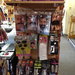 Fake facial furniture.