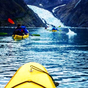 Miller's Landing - Pedersen glacier during our kayak tour - Tours Near Me - Seward, Alaska